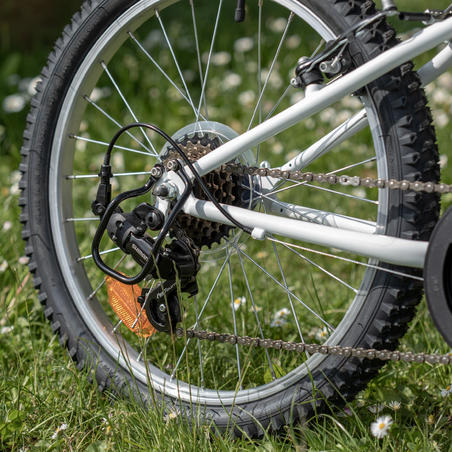 Велосипед гірський Rockrider ST 120 для дітей від 6 до 9 років 20" білий