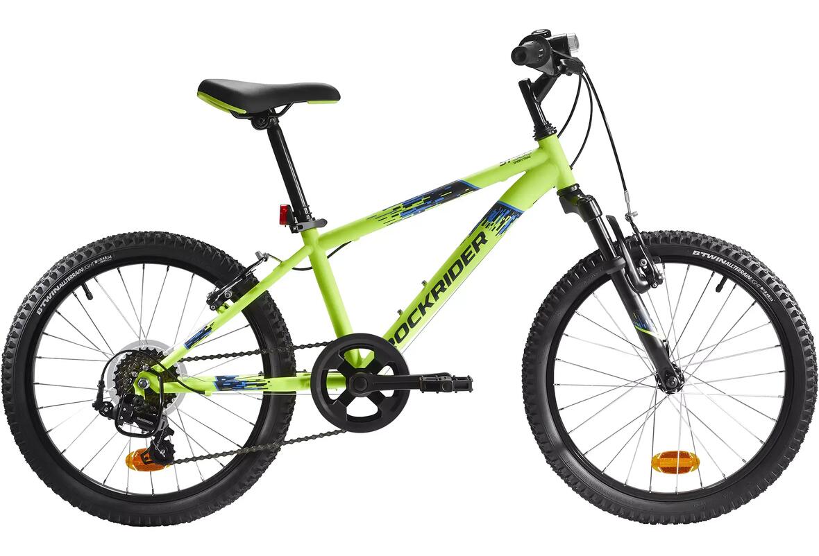 BTT_20_pouces_decathlon_jaune_fluo-rockrider