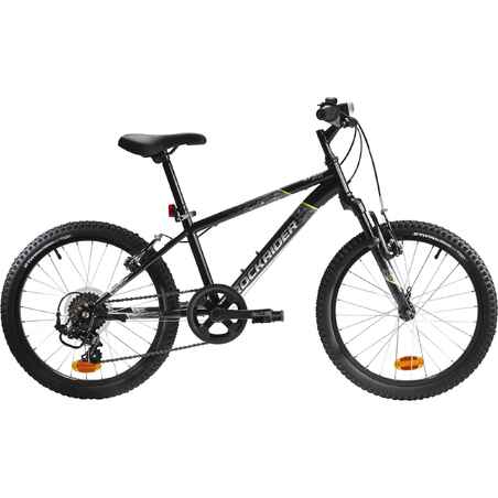 20 Inch Kids Mountain bike Rockrider ST 500 6-9 Years old - Black