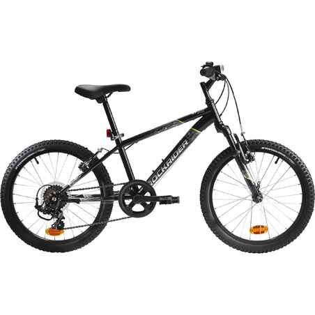 Rockrider ST 500 אופני הרים לילדים20 אינץ' לגילאי 6-9 - שחור