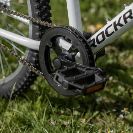 Rockrider ST 100 Kids' 20-Inch 6-9 Years Mountain Bike - White
