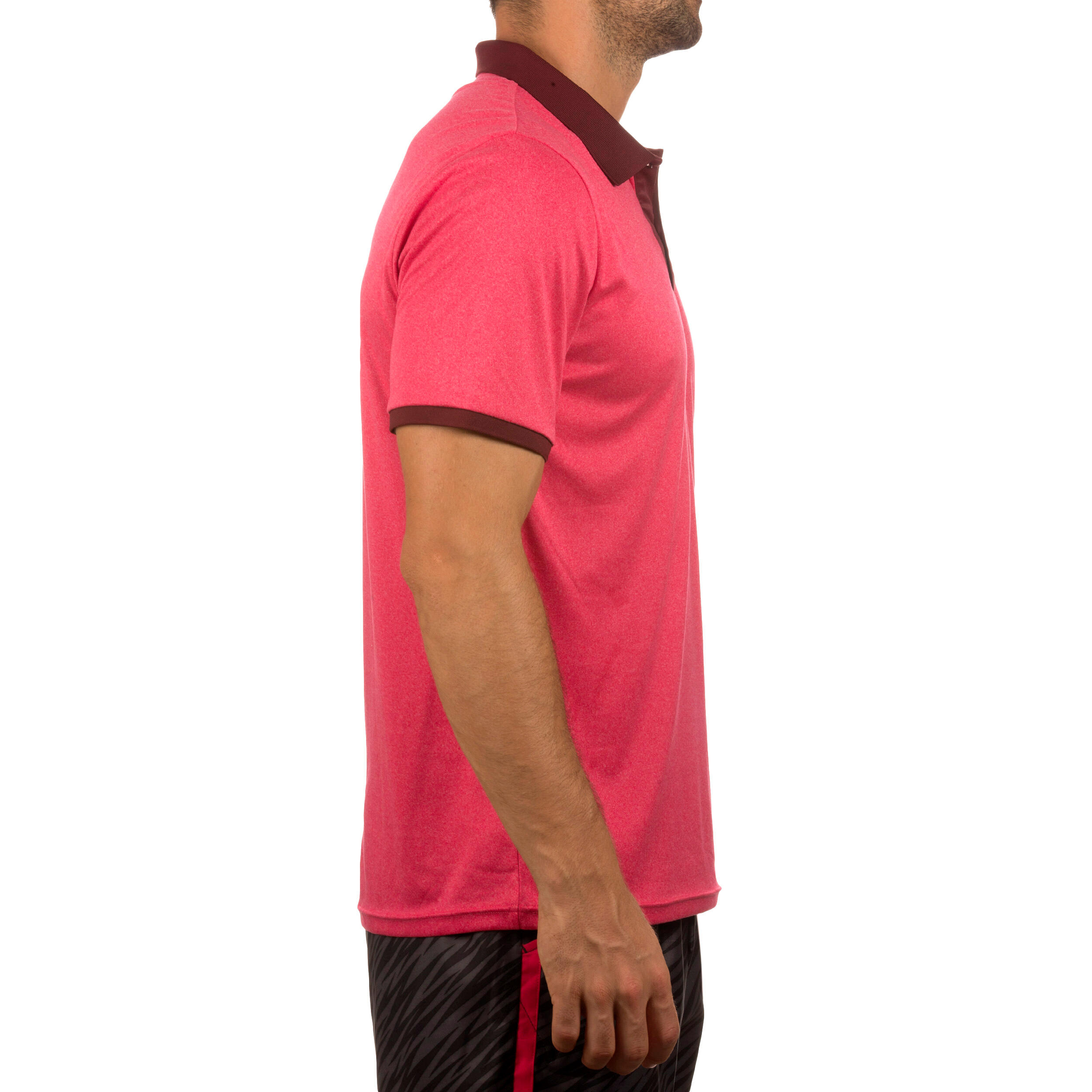 Soft Pocket Padel Tennis Badminton Squash Table Tennis Polo Shirt - Pink 10/14
