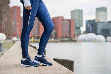 Women's Jogging Tights Run Dry+ - Blue