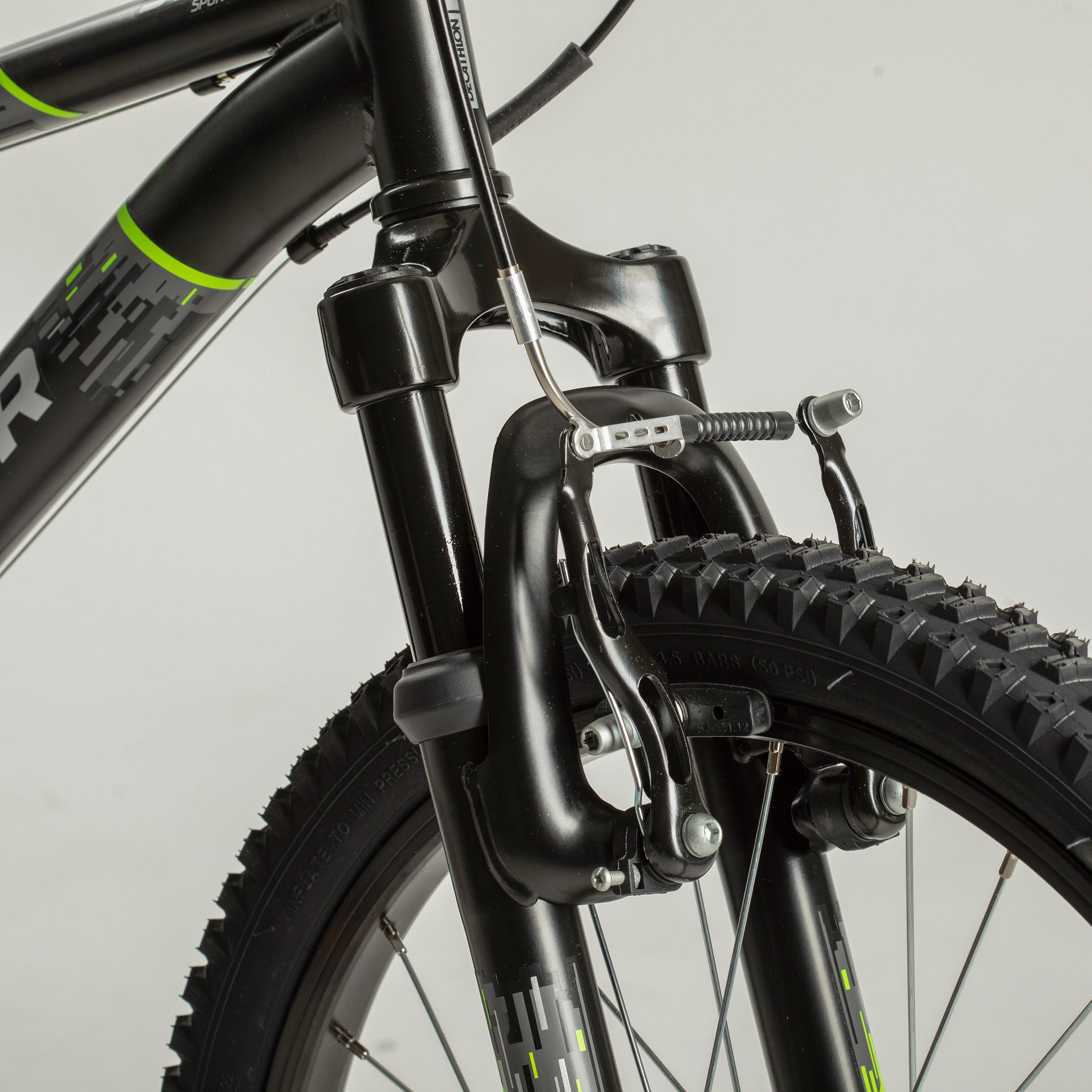 VTT ENFANT ROCKRIDER ST 500 20 POUCES 6-9 ans Noir 3/12