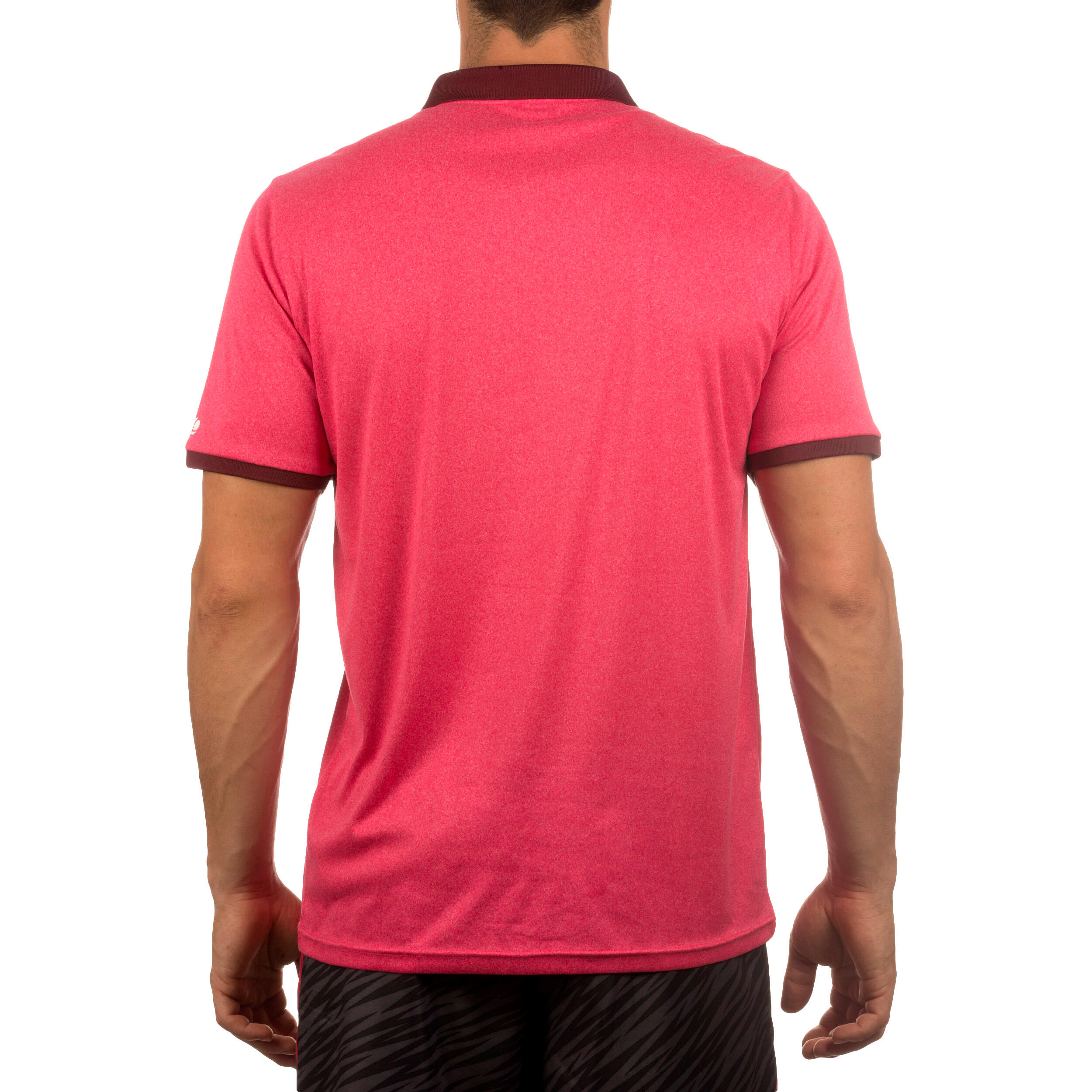 Soft Pocket Padel Tennis Badminton Squash Table Tennis Polo Shirt - Pink 12/14