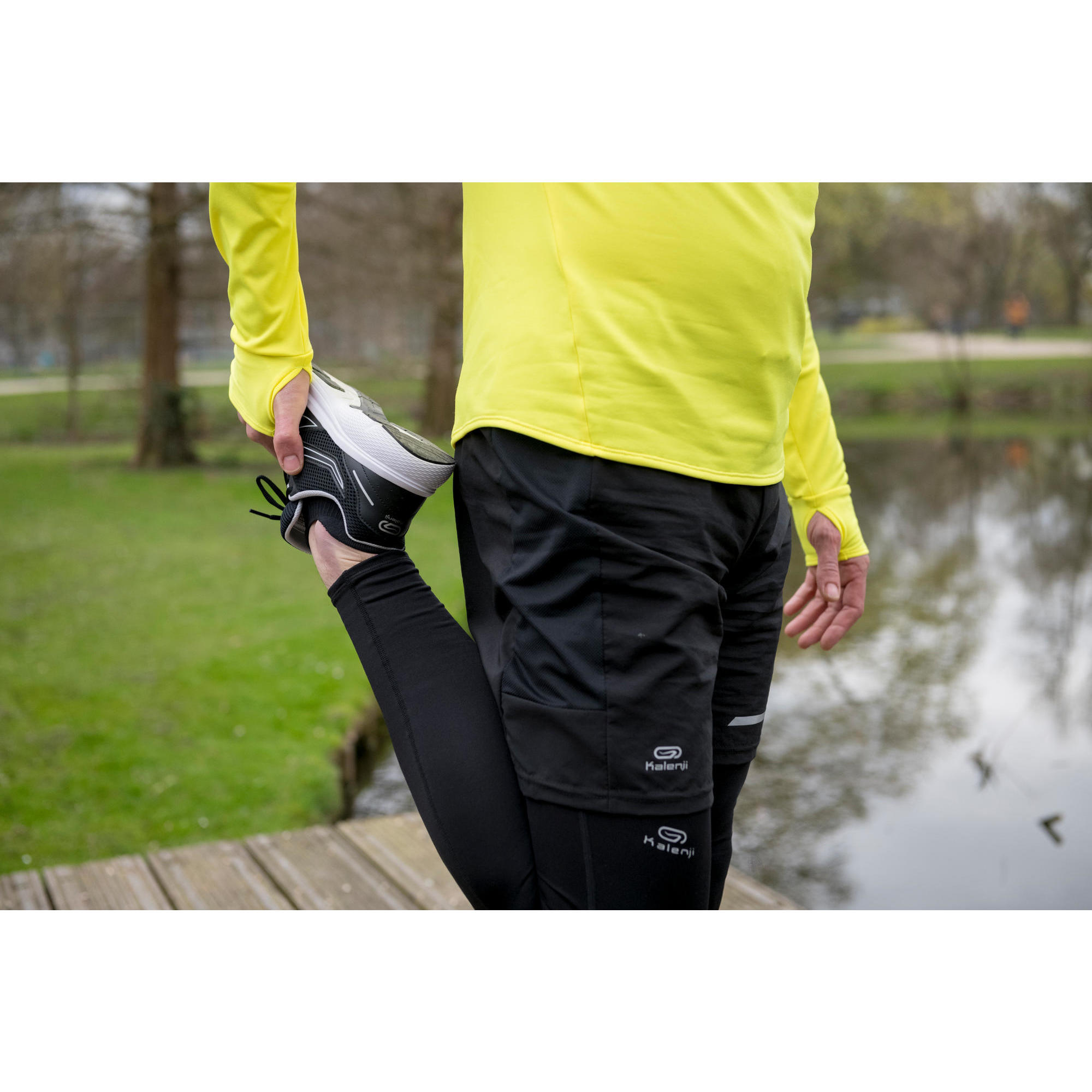 running tights with phone pocket mens