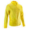 Pánska bežecká bunda do veterného počasia žltá