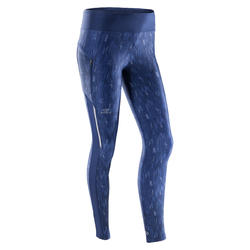 COLLANT JOGGING FEMME RUN DRY+ BLEU