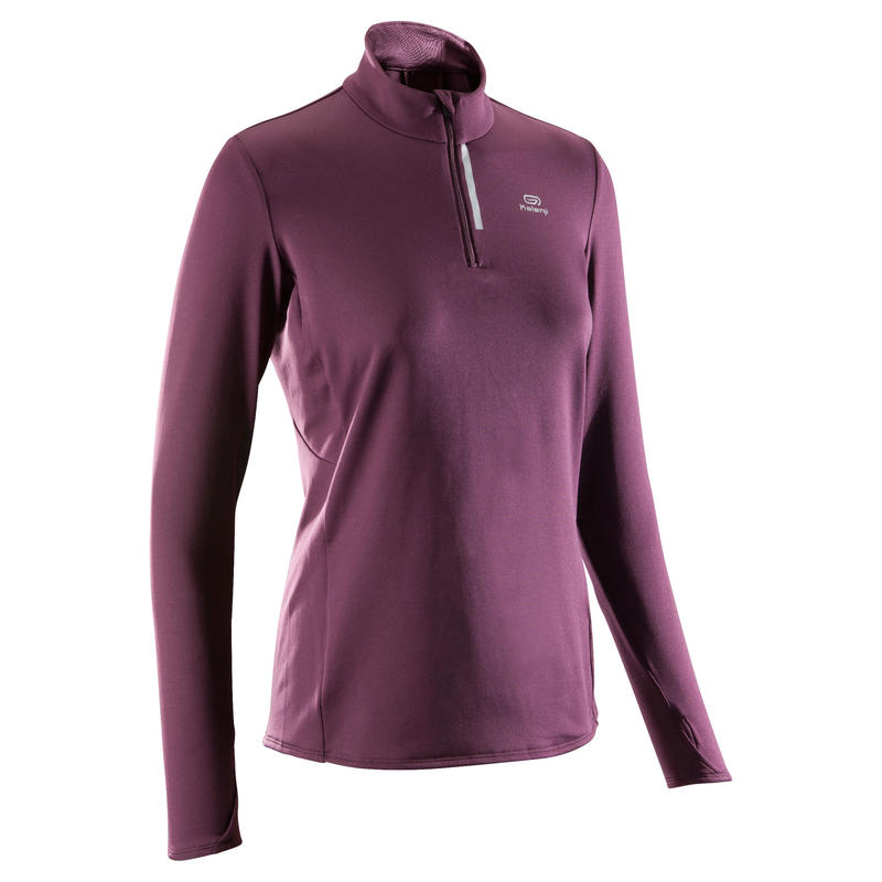 MAILLOT MANCHES LONGUES FEMME COURSE CHAUD PRUNE MAILLOT MANCHES LONGUES FEMME COURSE CHAUD PRUNE