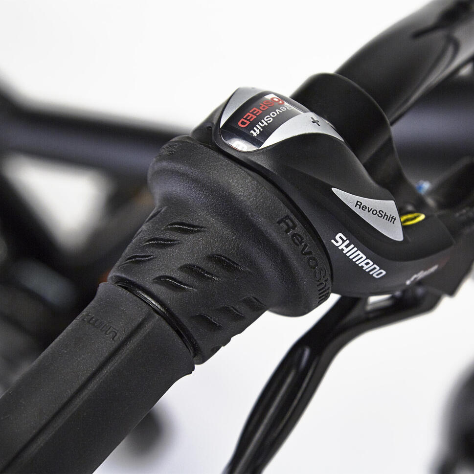 City Bike Kinderfahrrad 20 Zoll D4 Rock schwarz/orange DECATHLON