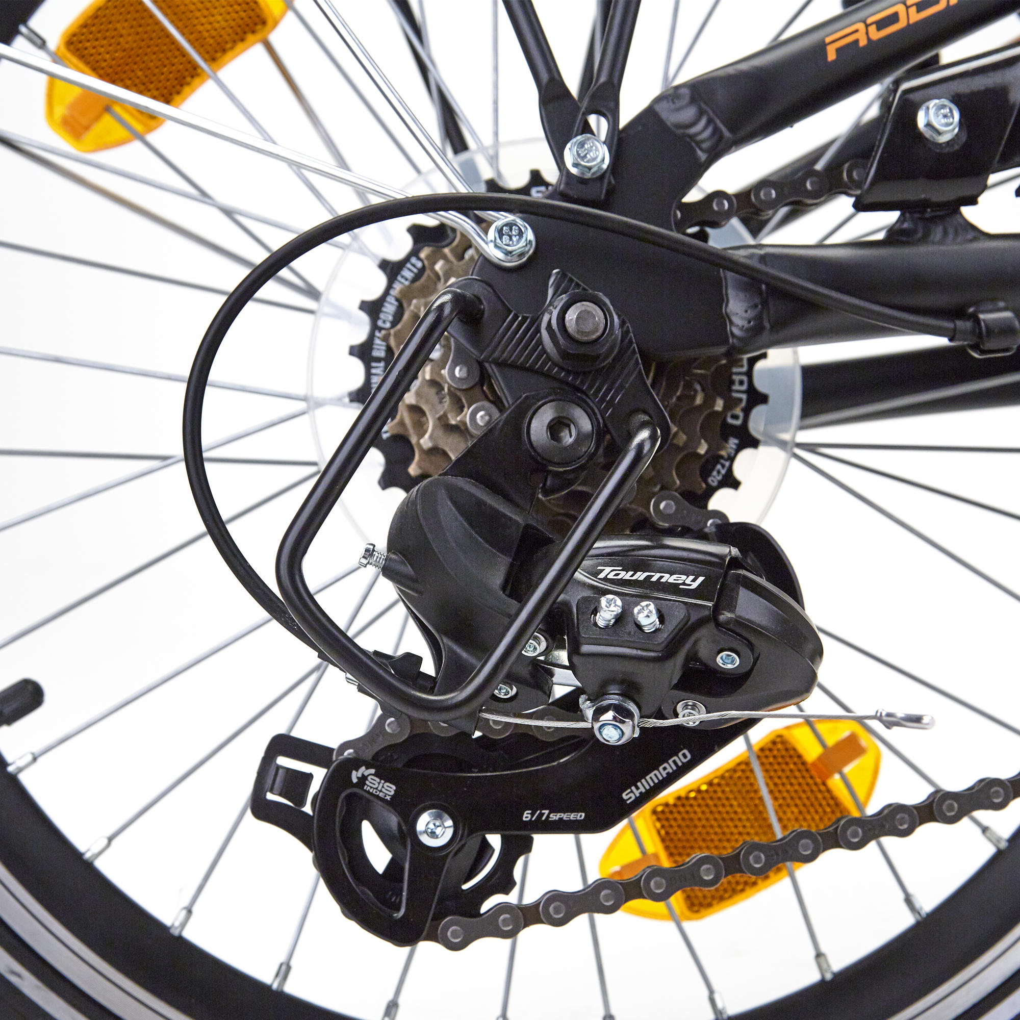 Kinderfahrrad  20 Zoll D4 Rock schwarz/orange 2/6