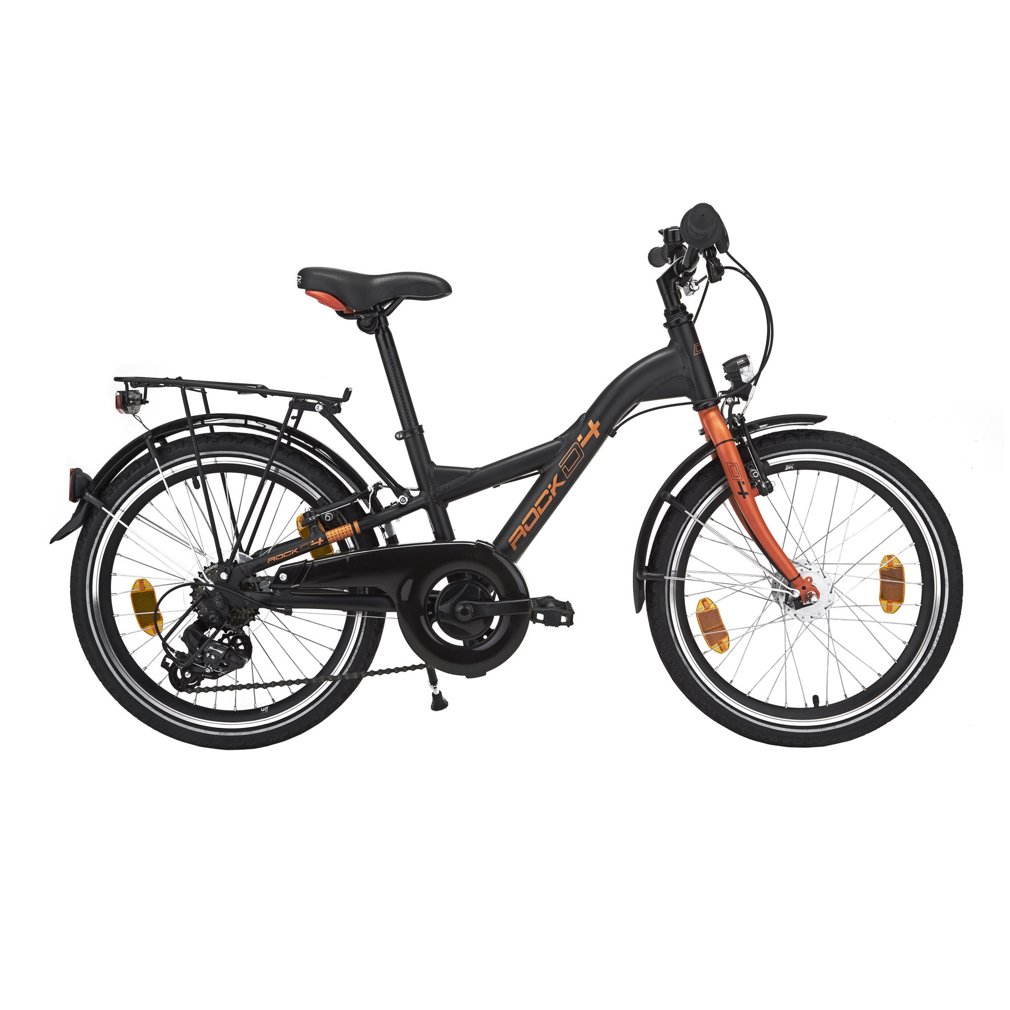 Kinderfahrrad  20 Zoll D4 Rock schwarz/orange 1/6