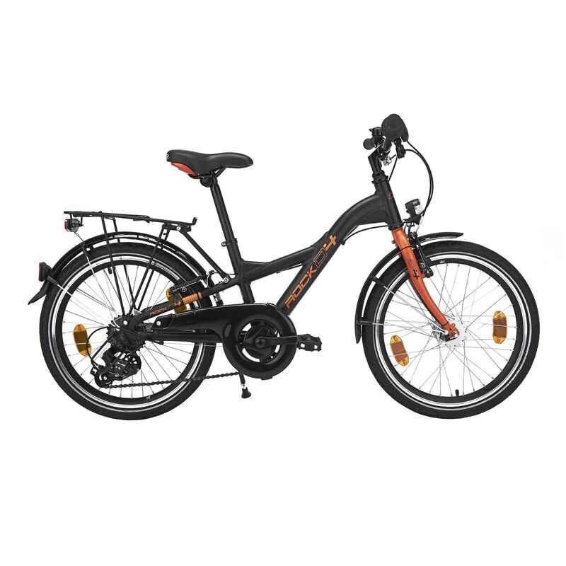 City Bike Kinderfahrrad 20 Zoll D4 Rock schwarz/orange Media 1