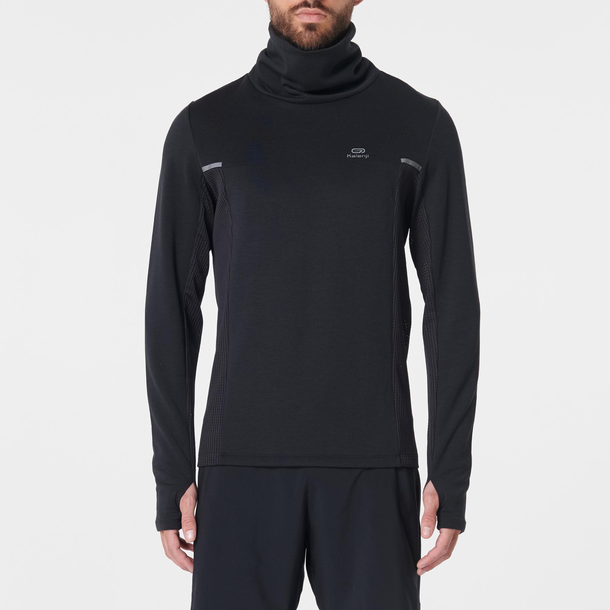 camiseta cuello alto hombre decathlon