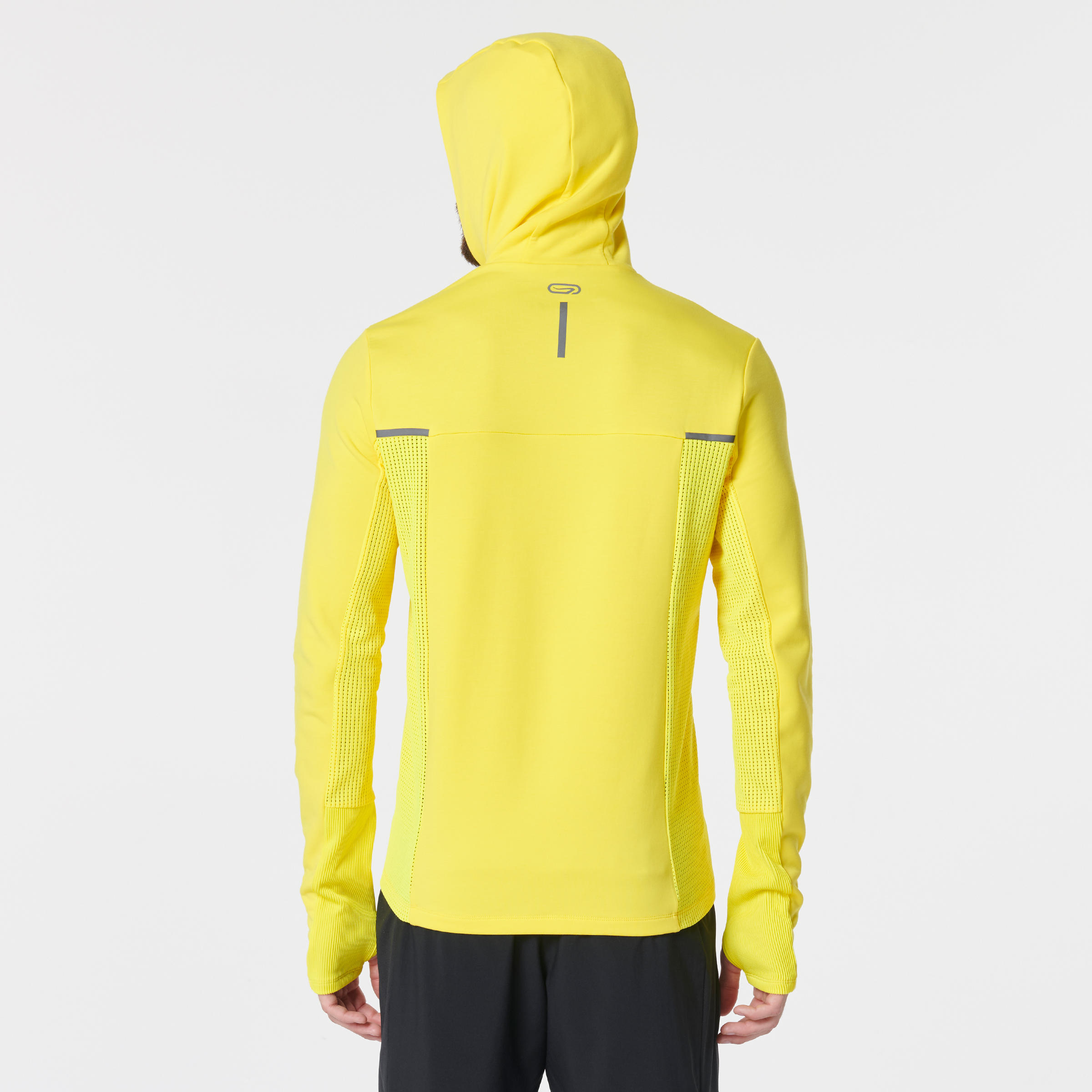 RUN WARM+ men's running jacket yellow 5/11