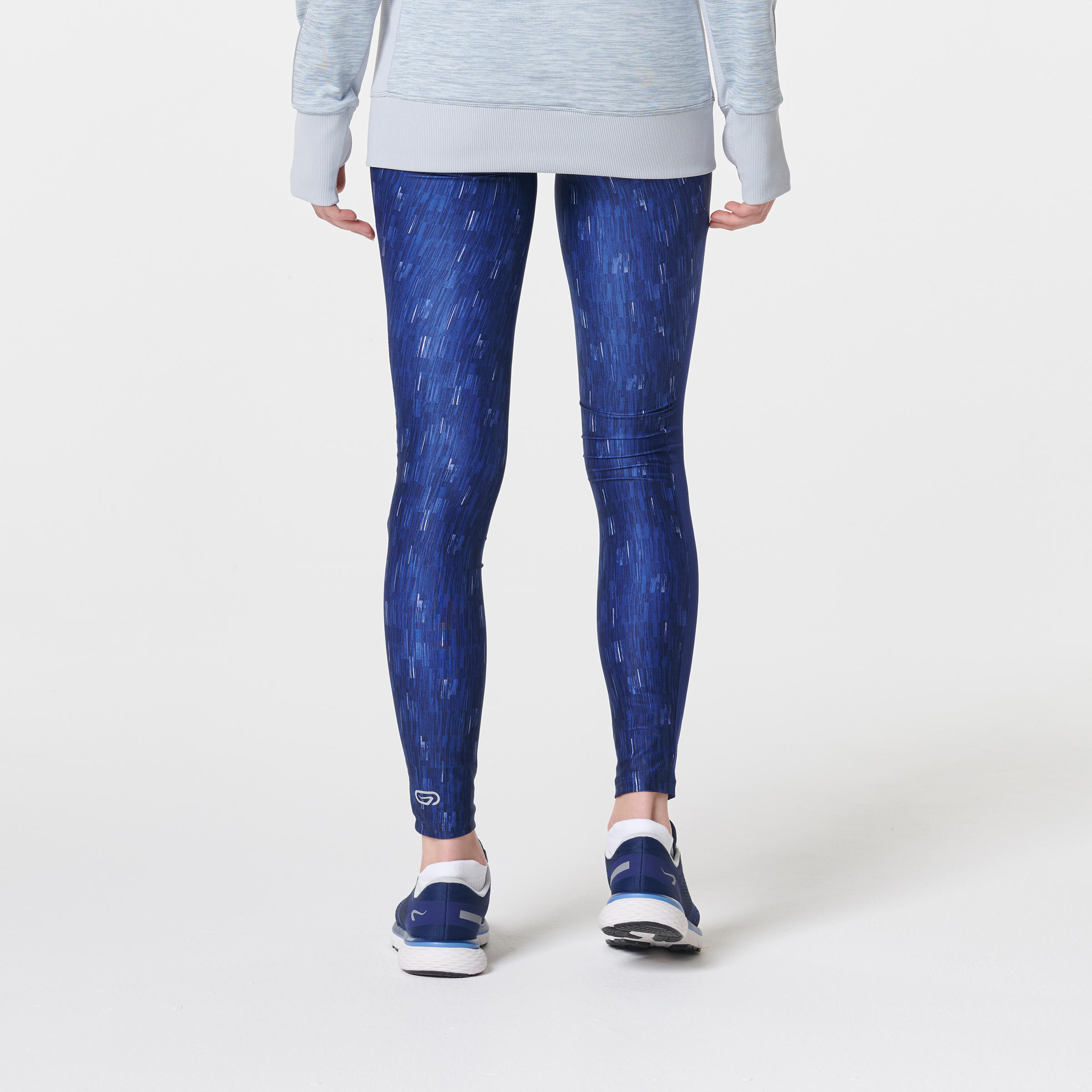 Women's Jogging Tights Run Dry+ - Blue 4/10