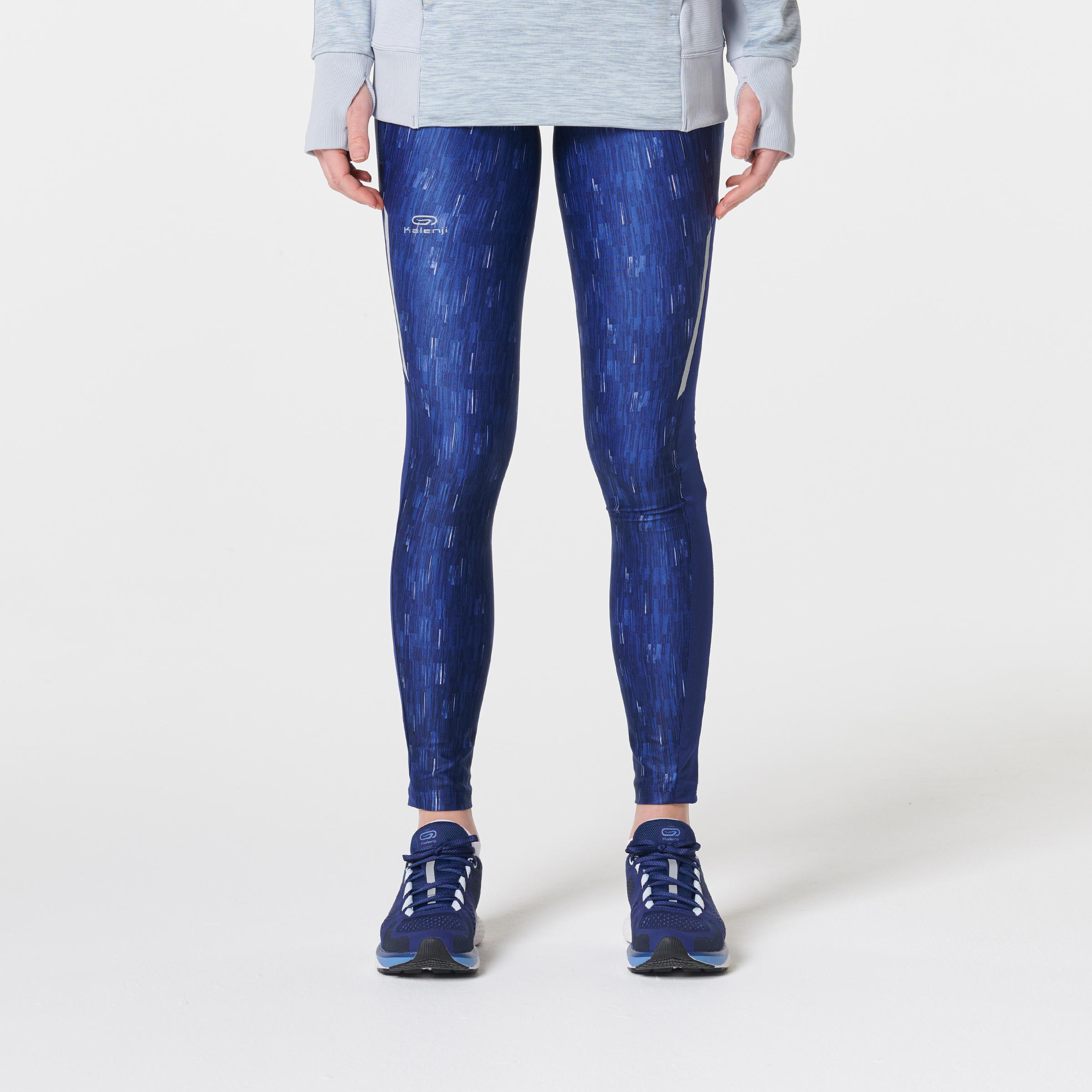 Women's Jogging Tights Run Dry+ - Blue 2/10