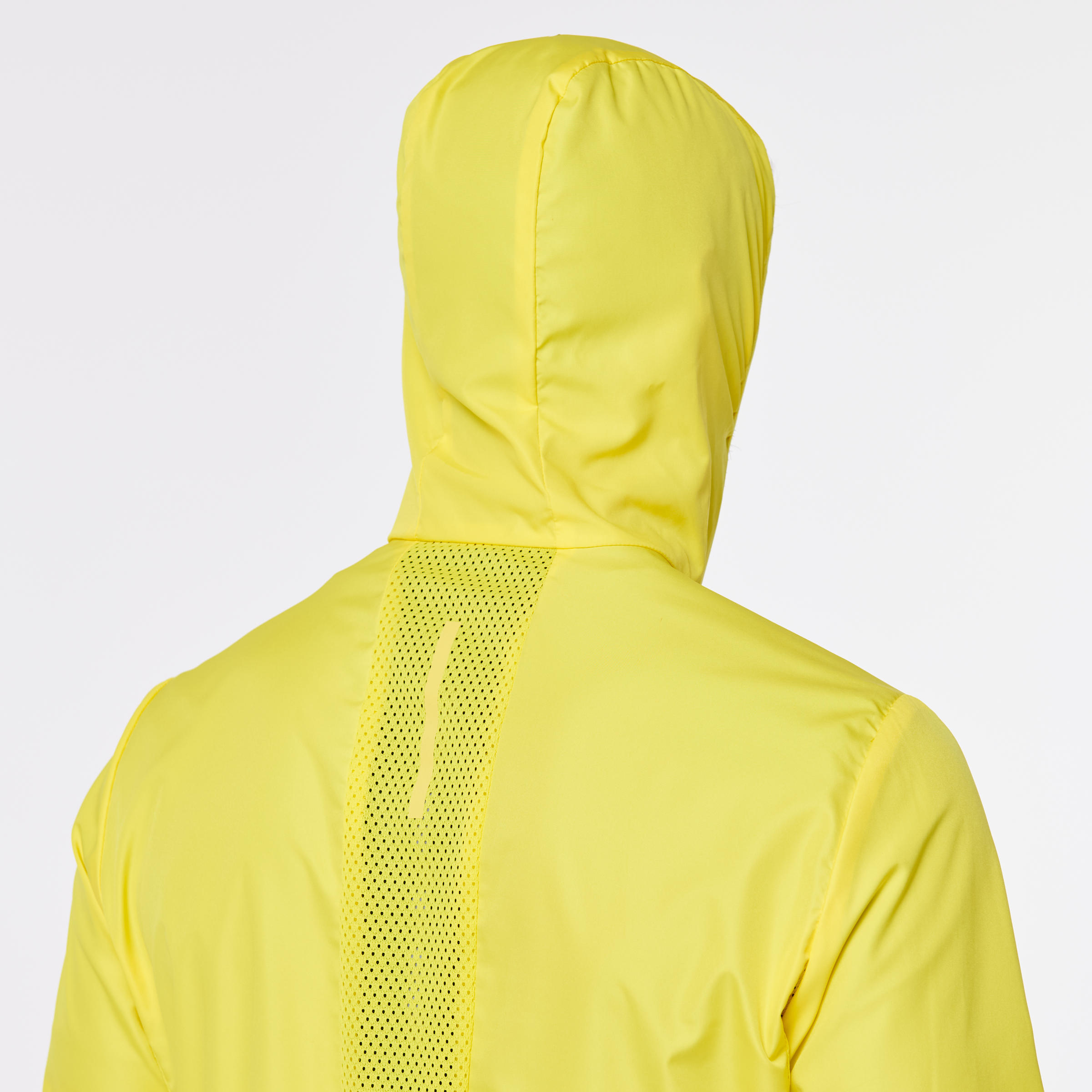 RUN WIND MEN'S RUNNING WINDPROOF JACKET - YELLOW 5/7
