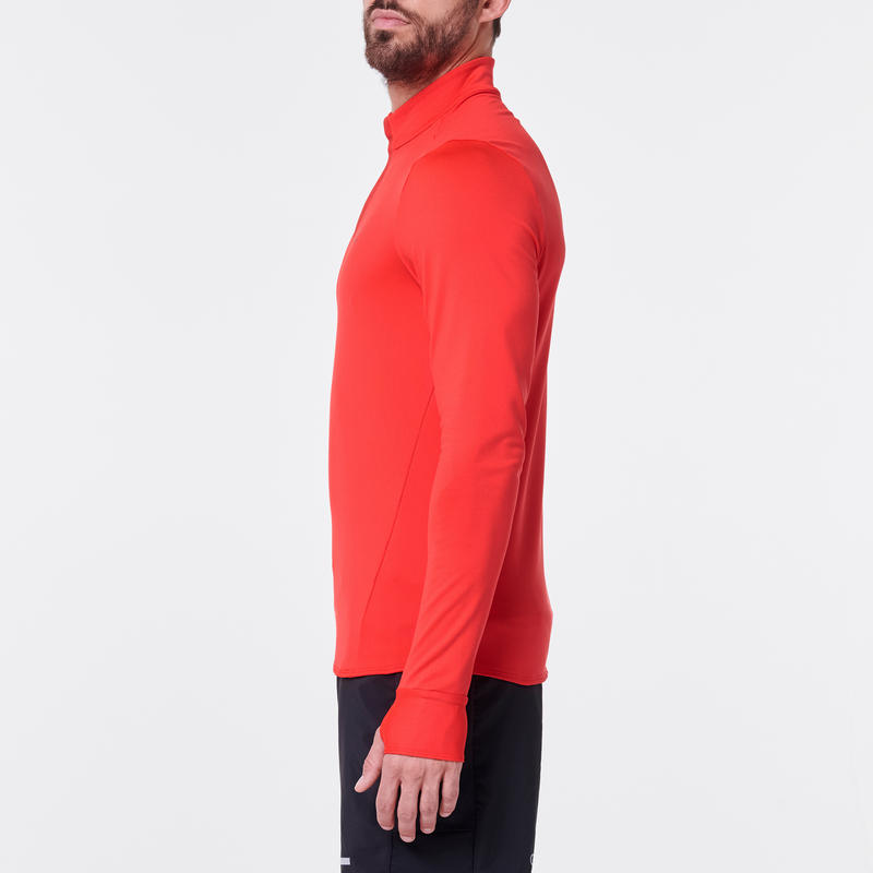 ФУТБОЛКА ДЛЯ БЕГА С ДЛИННЫМИ РУКАВАМИ МУЖСКАЯ Run Warm Decathlon 145903
