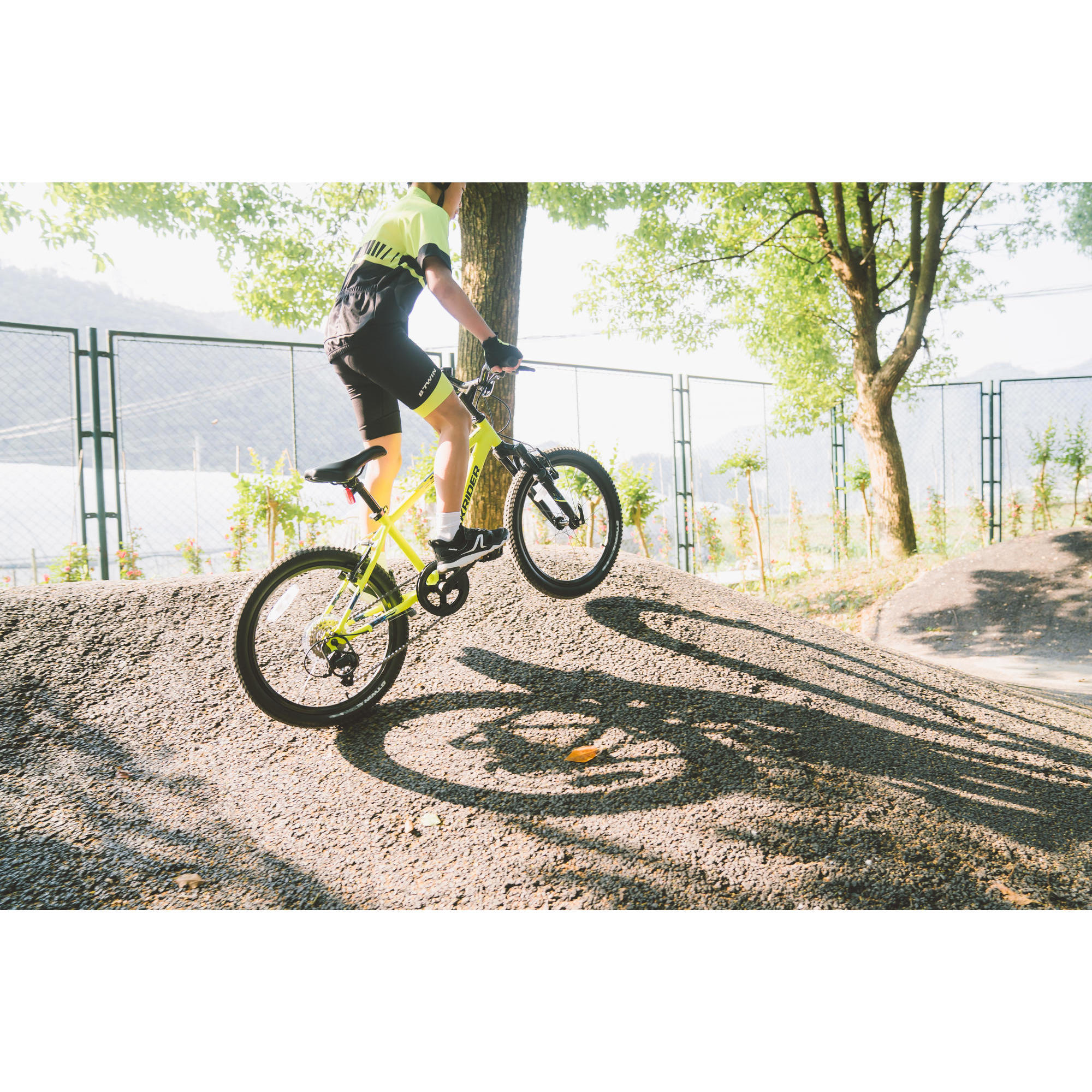 yellow bicycles