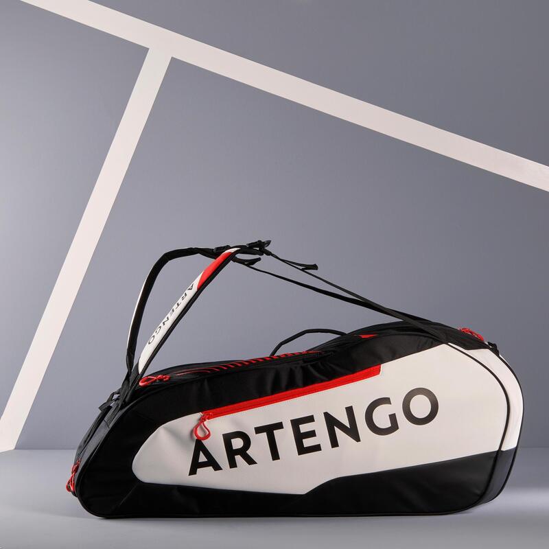930 L Tennis Bag - Black/White/Red