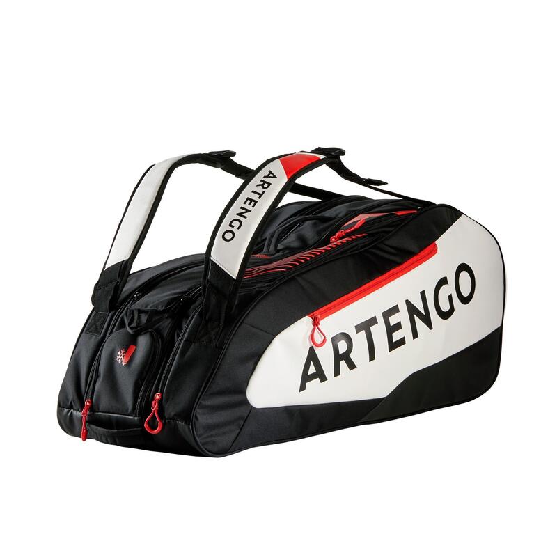 930 L Tennis Bag - Black/White/Red