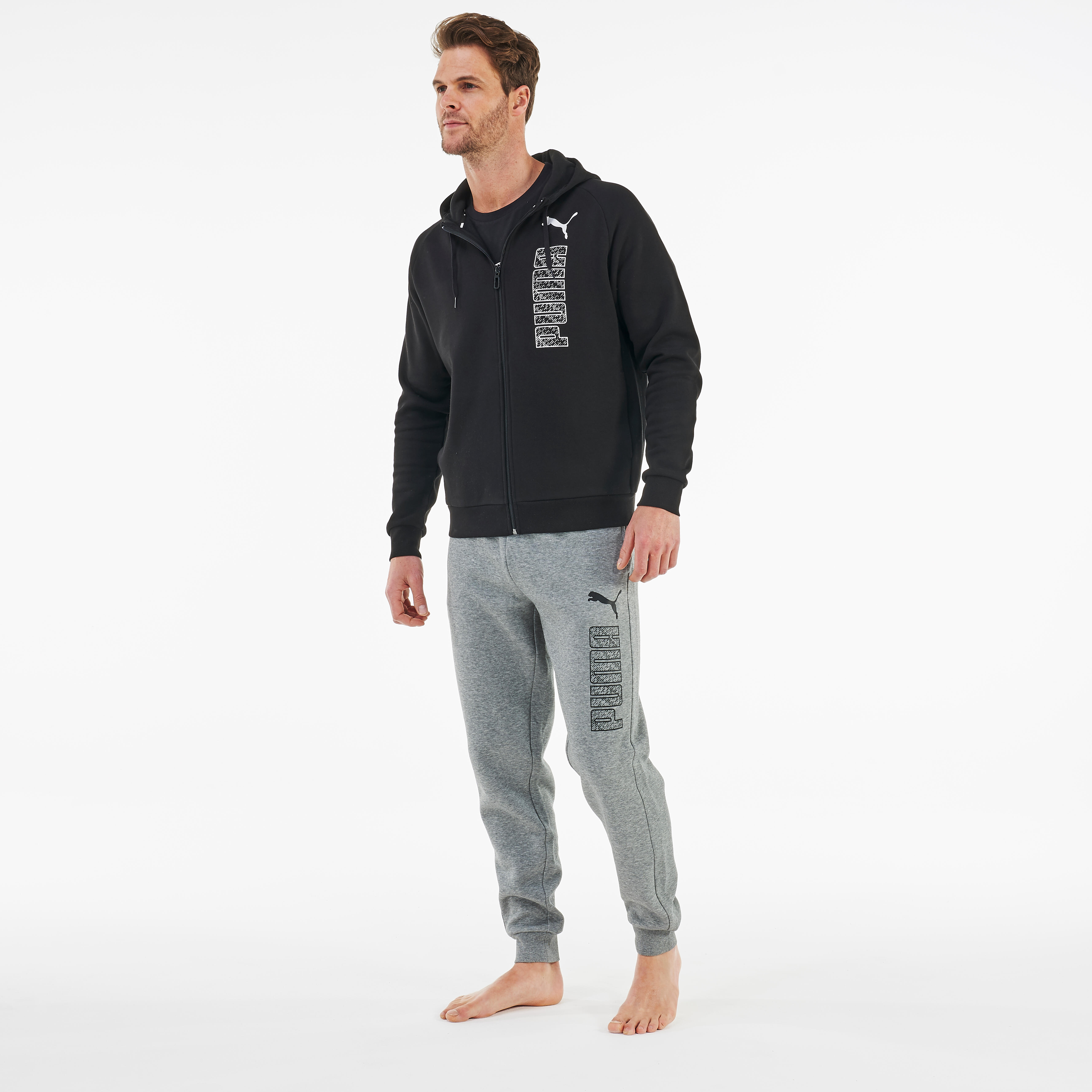 jogging puma homme gris