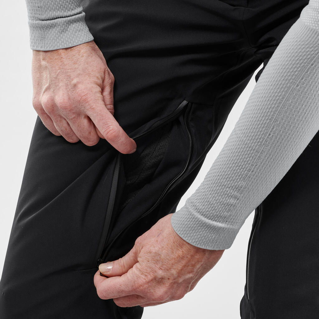 Crne ženske pantalone za skijanje 980