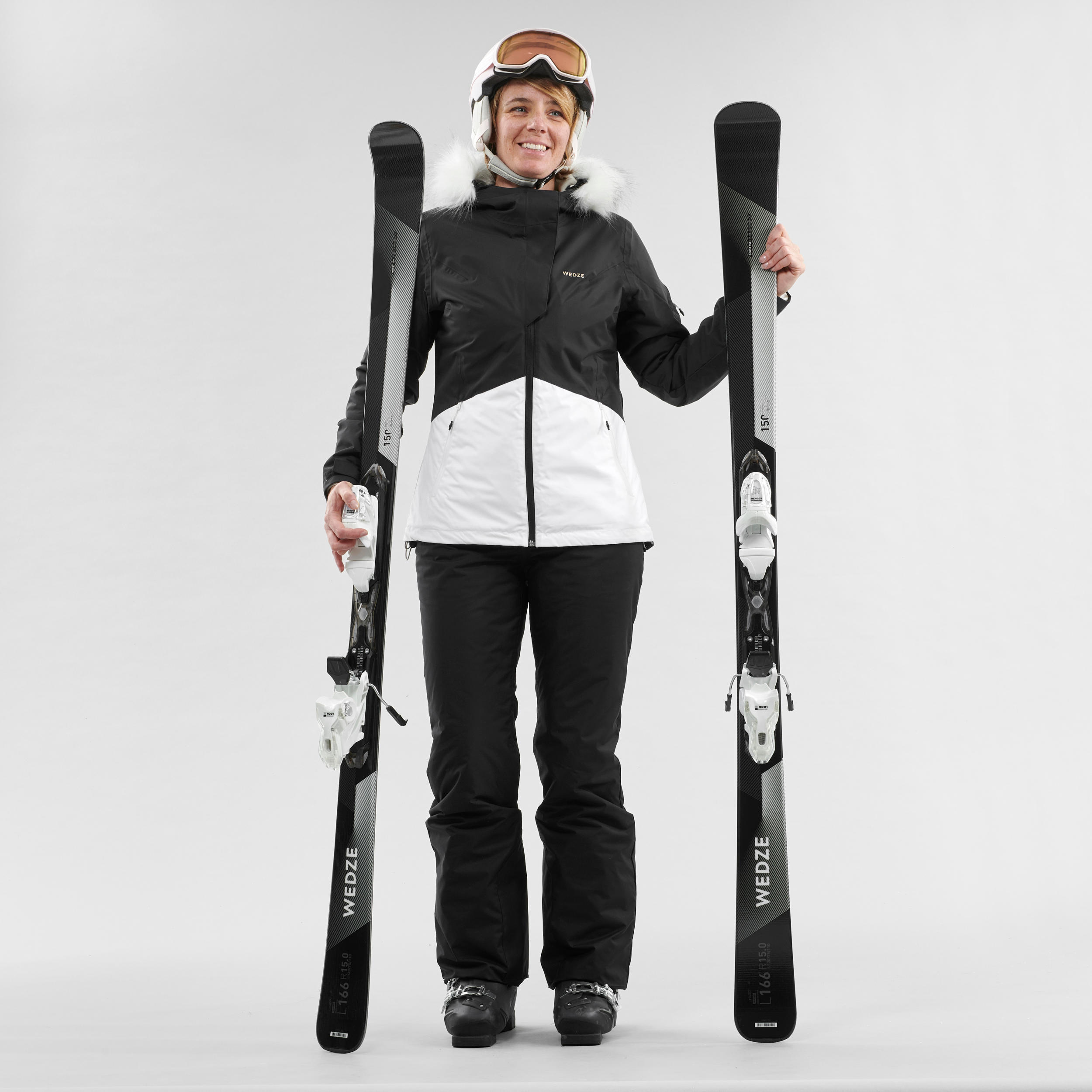 Women's Ski Jacket - Black and White 13/14