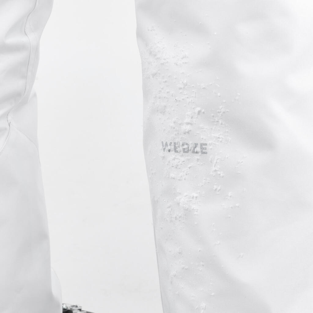 Skihose Damen Piste warm - 180 weiss 