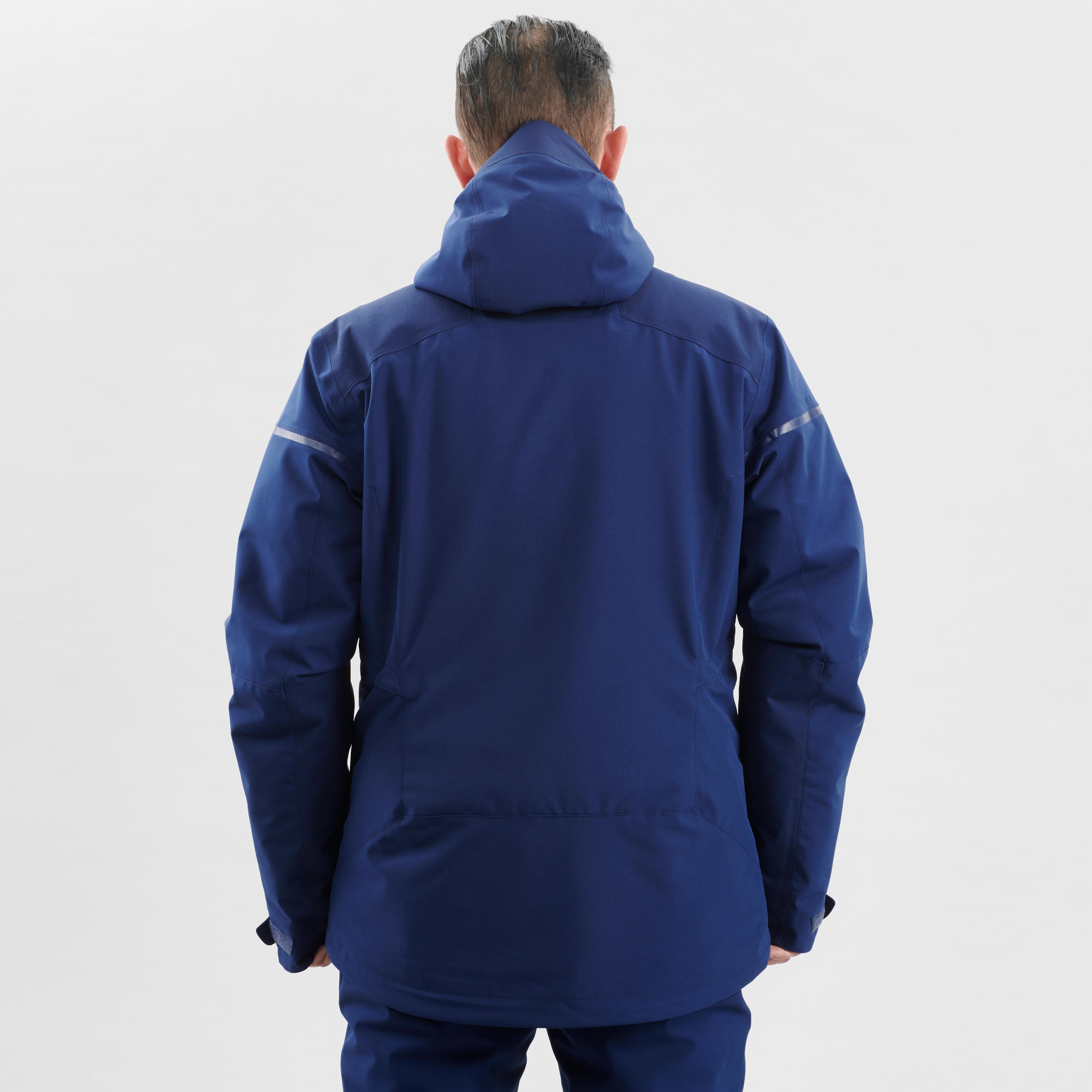 WEDZE Waterdichte winterjas heren 10.000mm | Warm | Ski jas heren | 580 | Blauw