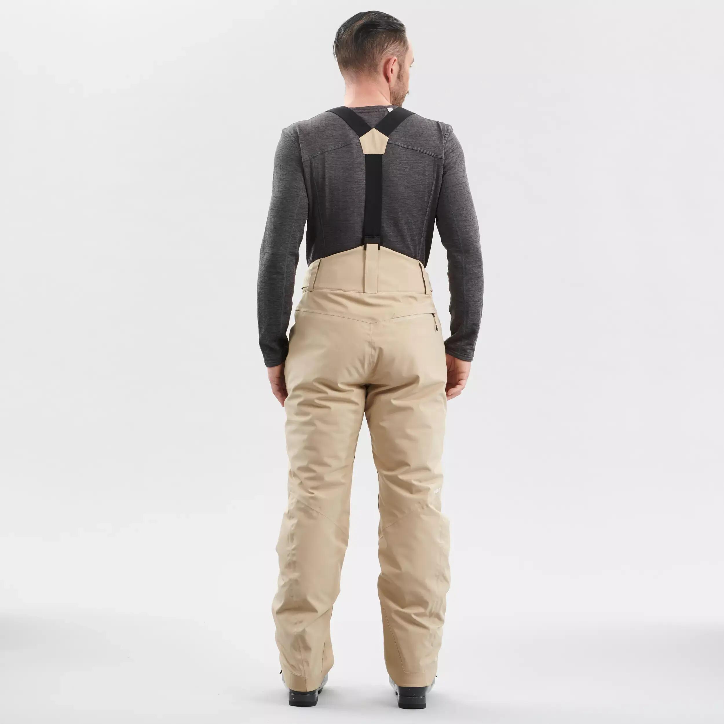 MEN'S DOWNHILL SKI TROUSERS 580 - BEIGE 5/9