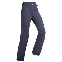 PANTALON DE SKI DE PISTE FEMME 500 MARINE
