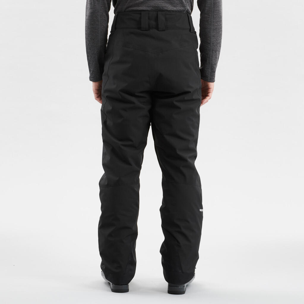 Men’s Warm Ski Trousers Regular - 500 - Black