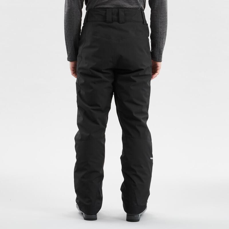 Pantalon de ski chaud regular homme 500 - Noir