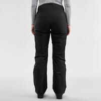 WOMEN'S SKIING WARM TROUSERS - 180 - BLACK