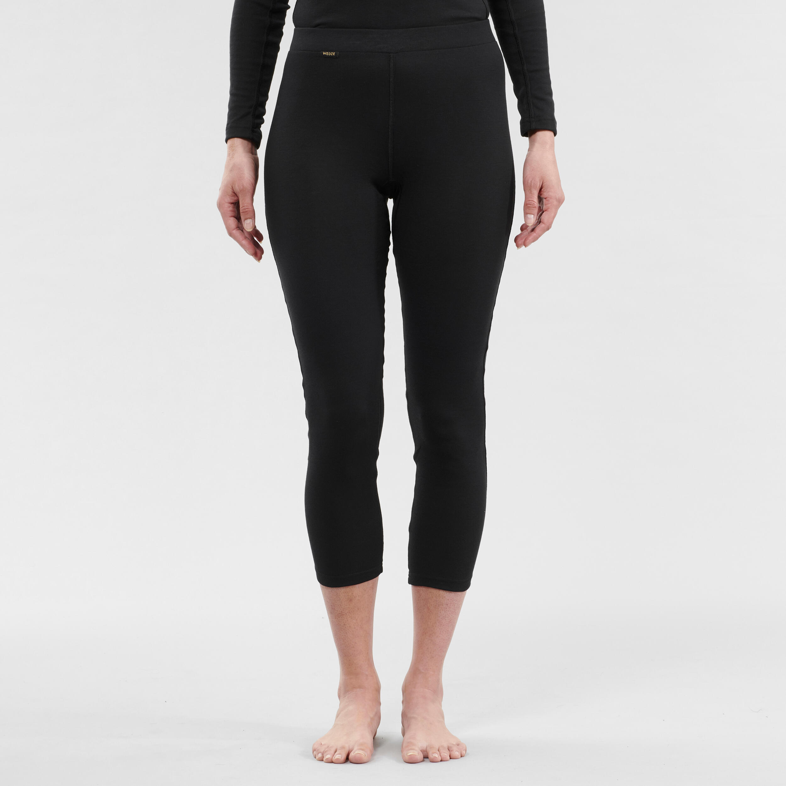 Leggings pantalón térmico mujer esquí y nieve Wedze 100 negro - Decathlon