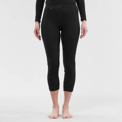 WOMEN'S SKI BASE LAYER BOTTOM - BL 100 - BLACK