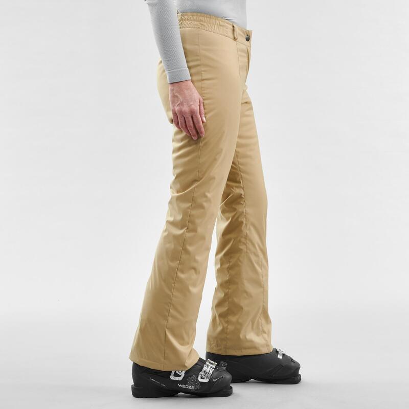 Pantaloni de schi călduroși, 100 bej, damă