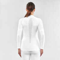 Women’s ski thermal base layer top 900 - white 