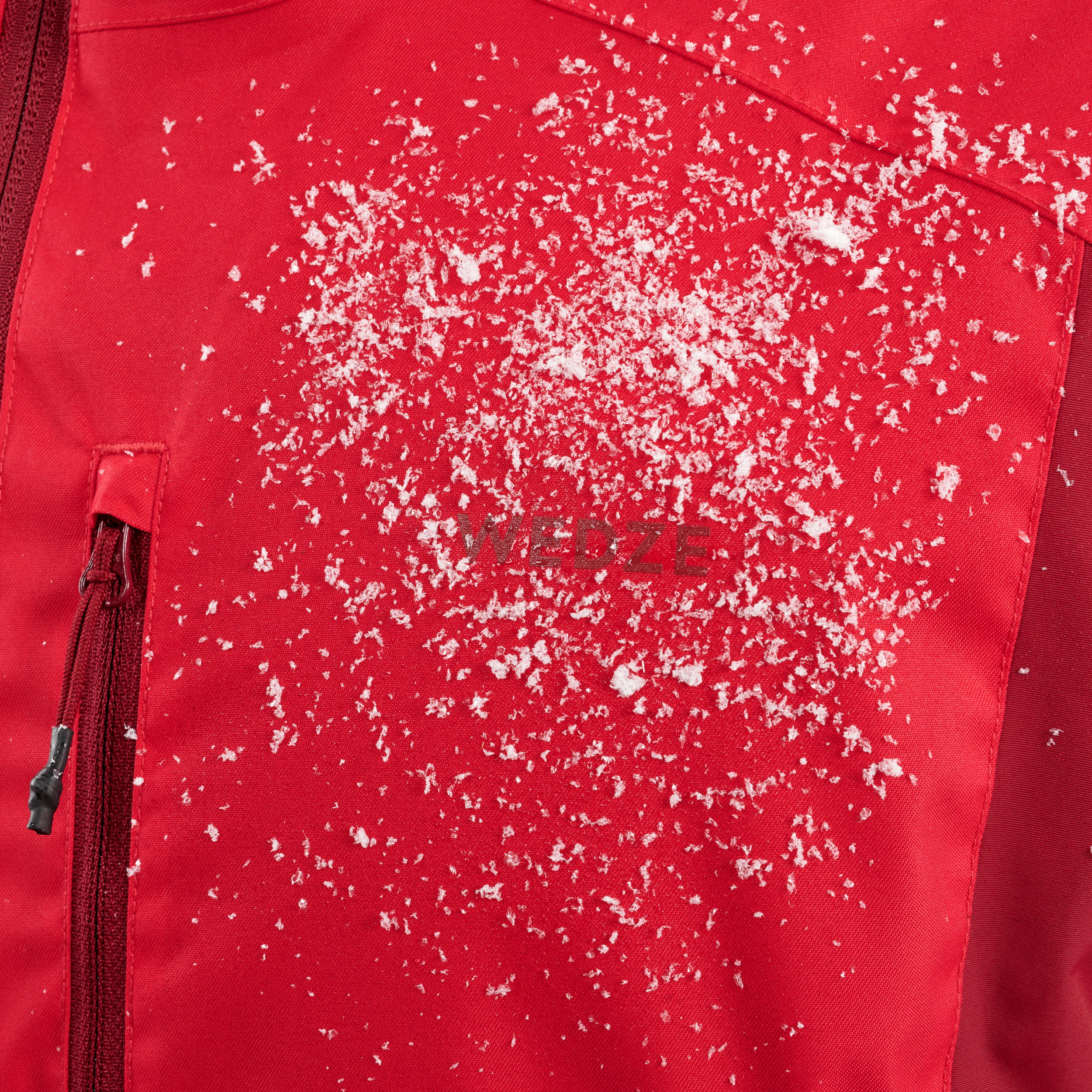 Men's D-Ski Jacket - Red and Maroon 9/9