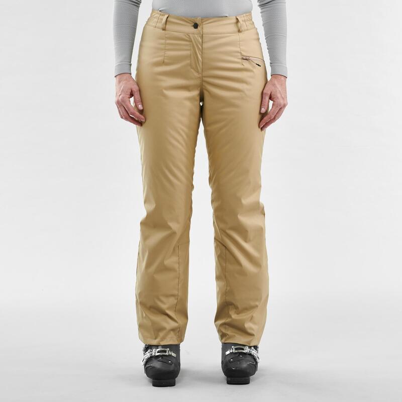 el propósito violinista beneficio Pantalón de esquí y nieve Mujer Wedze Ski-P 100 beige | Decathlon