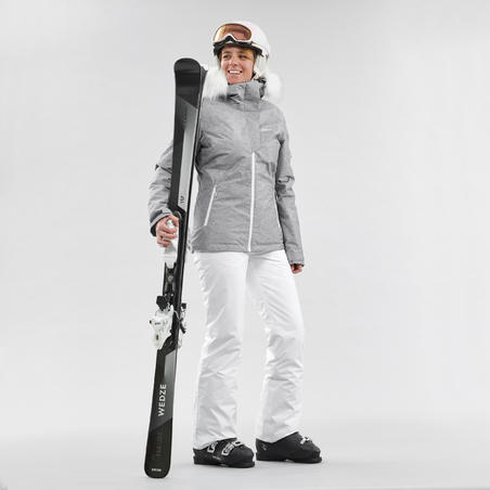Pantalon de ski femme - PA 180 blanc