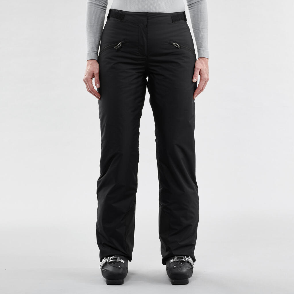 Crne ženske pantalone za skijanje 180