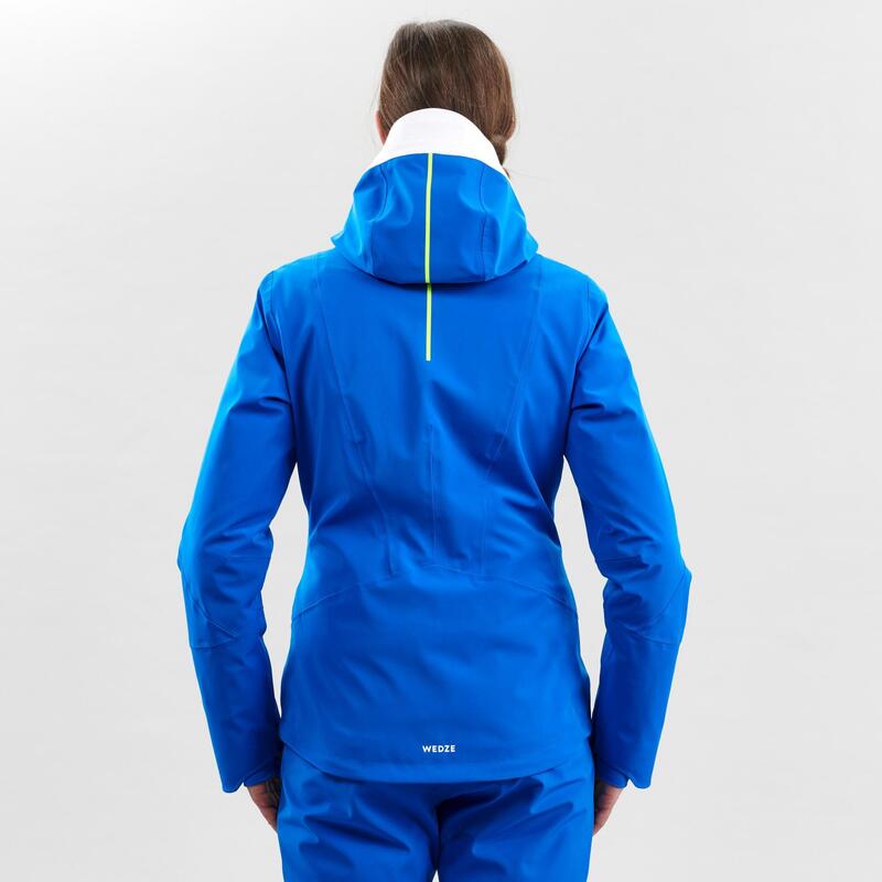 VESTE + SOUS-VESTE DE SKI DE PISTE FEMME 980 BLEUE