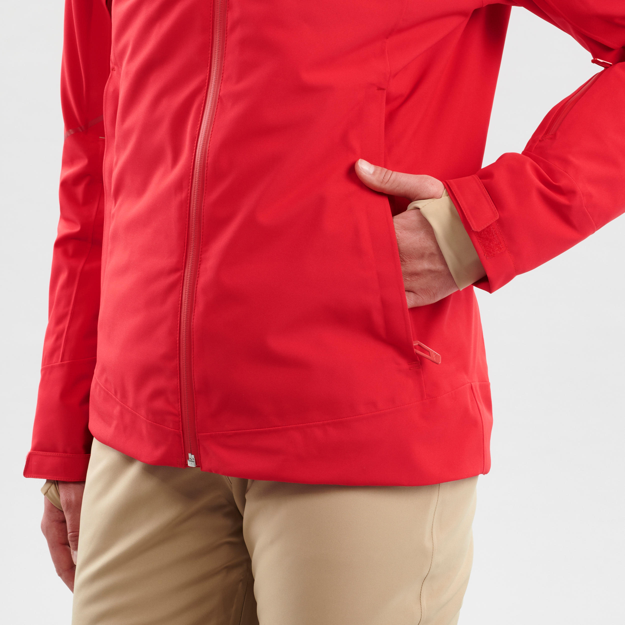 Women's Downhill Ski Jacket - Red 12/15