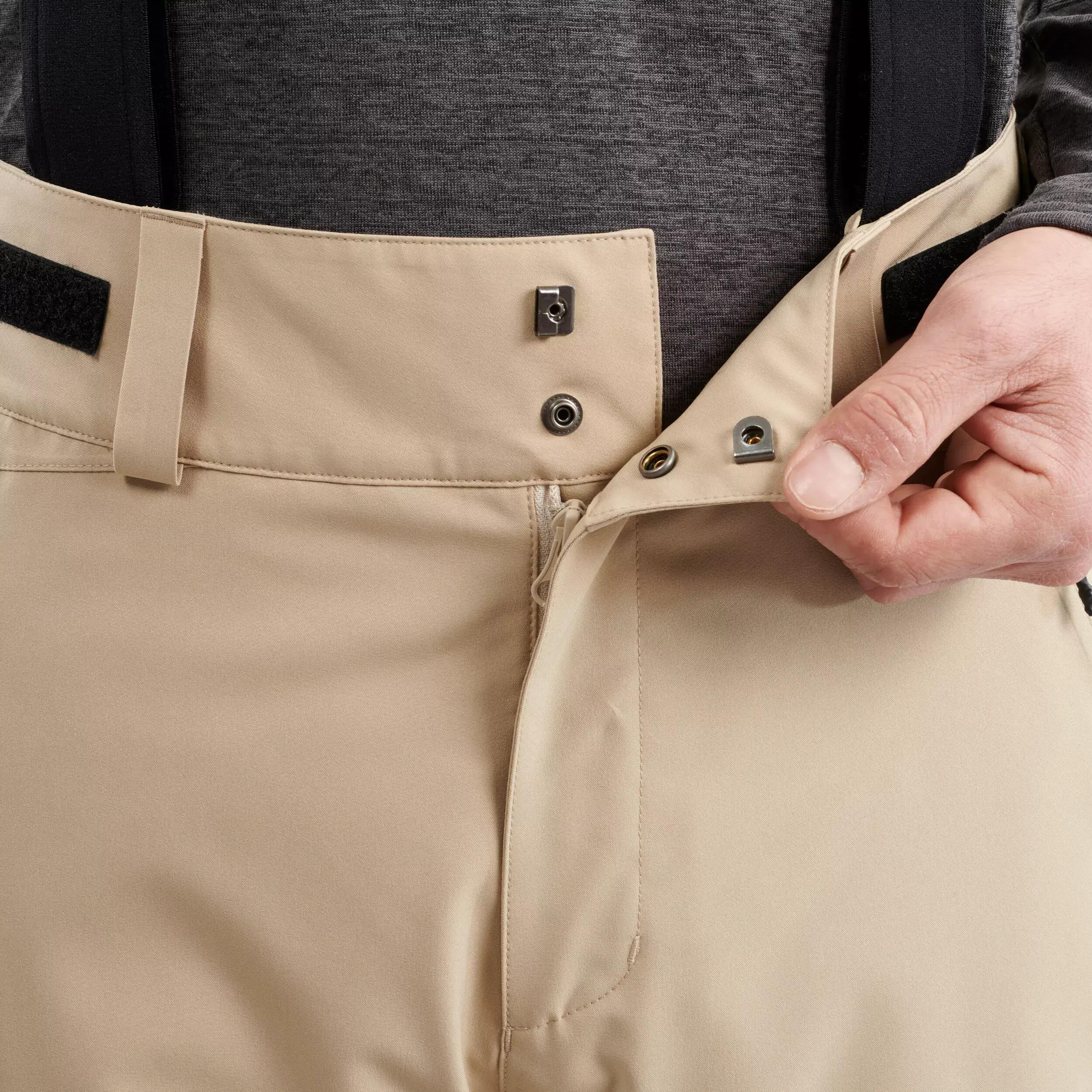 MEN'S DOWNHILL SKI TROUSERS 580 - BEIGE 6/9