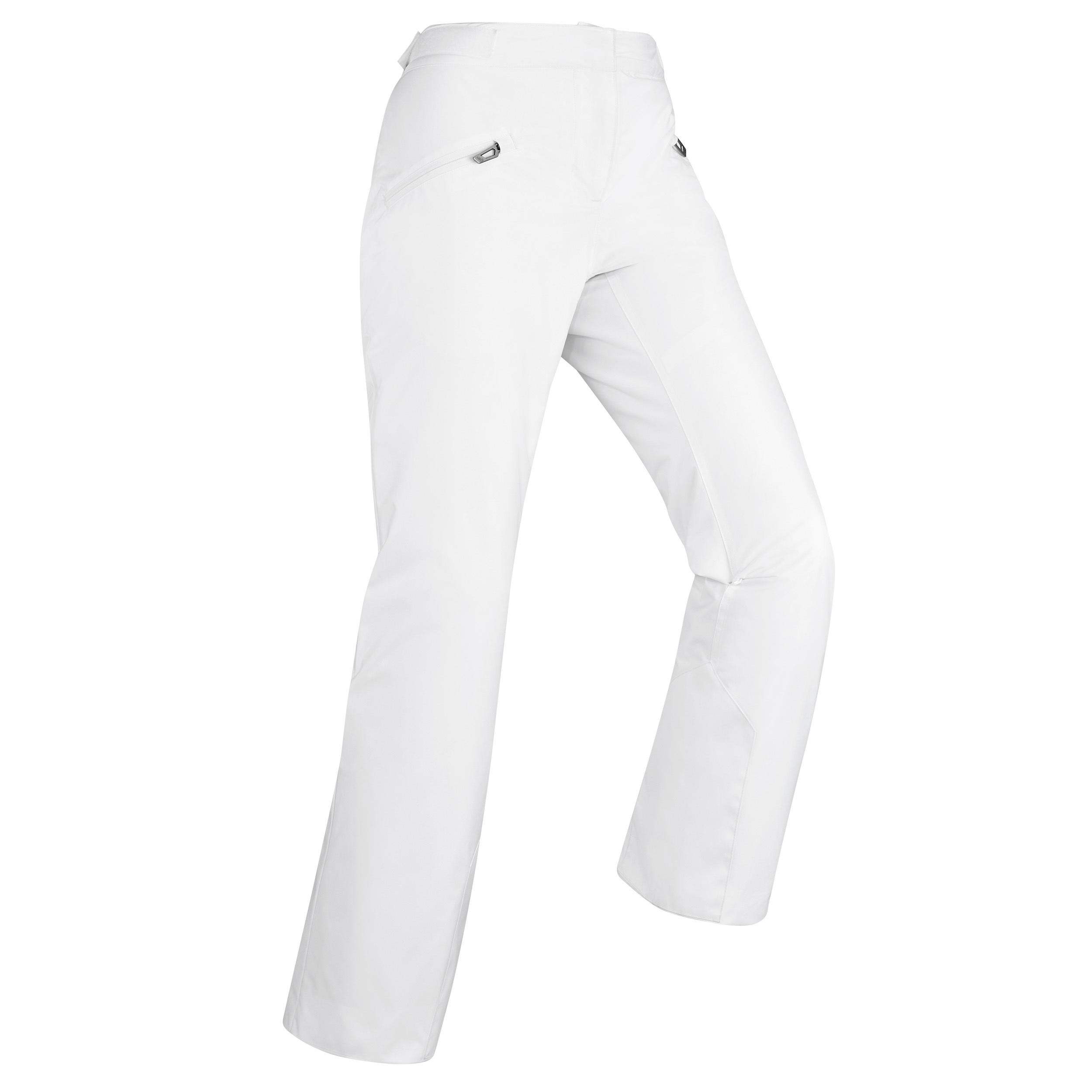 Women’s Downhill Ski Pants - 180 White