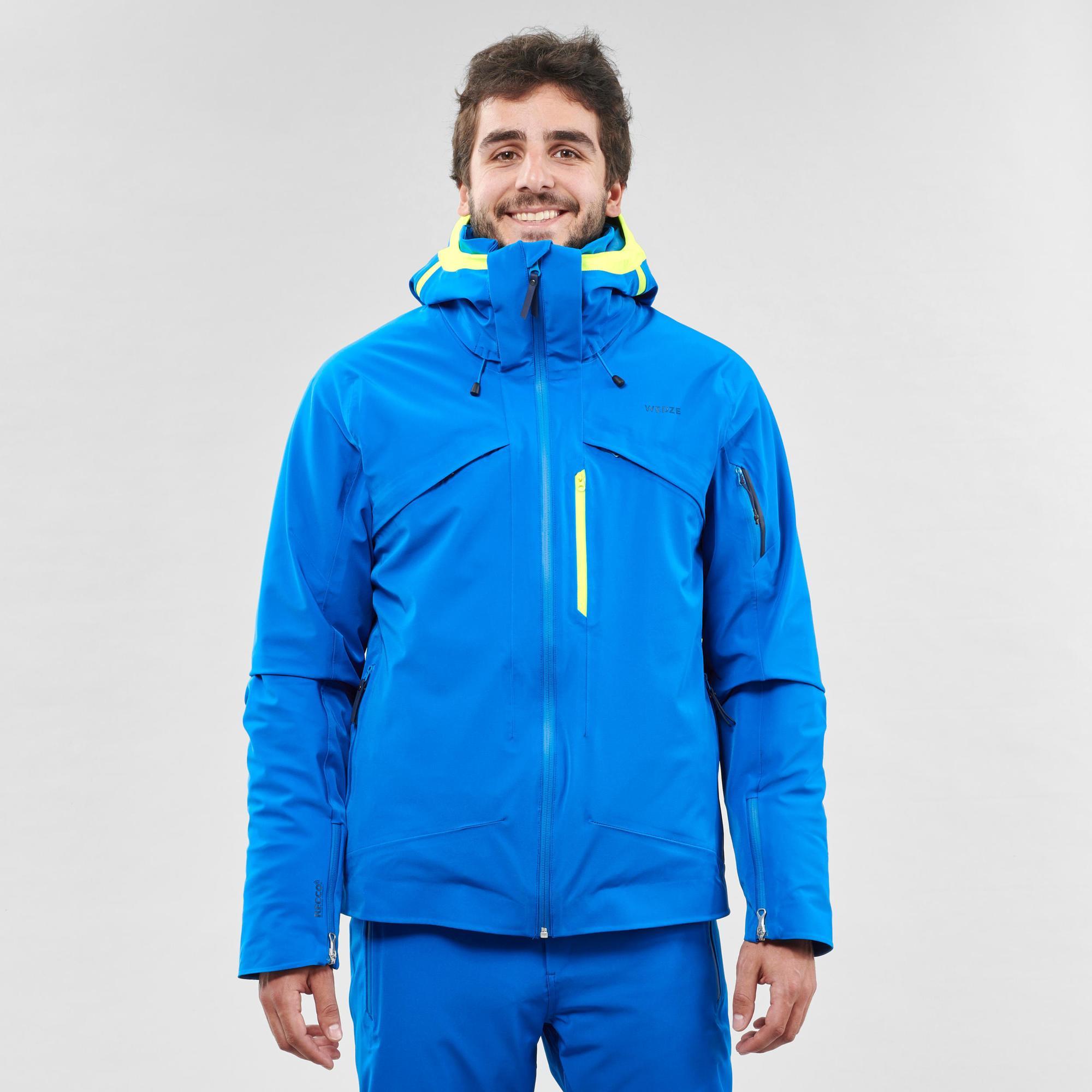 CHAQUETA DE ESQUÍ DE PISTA HOMBRE 980 AZUL Wedze Decathlon