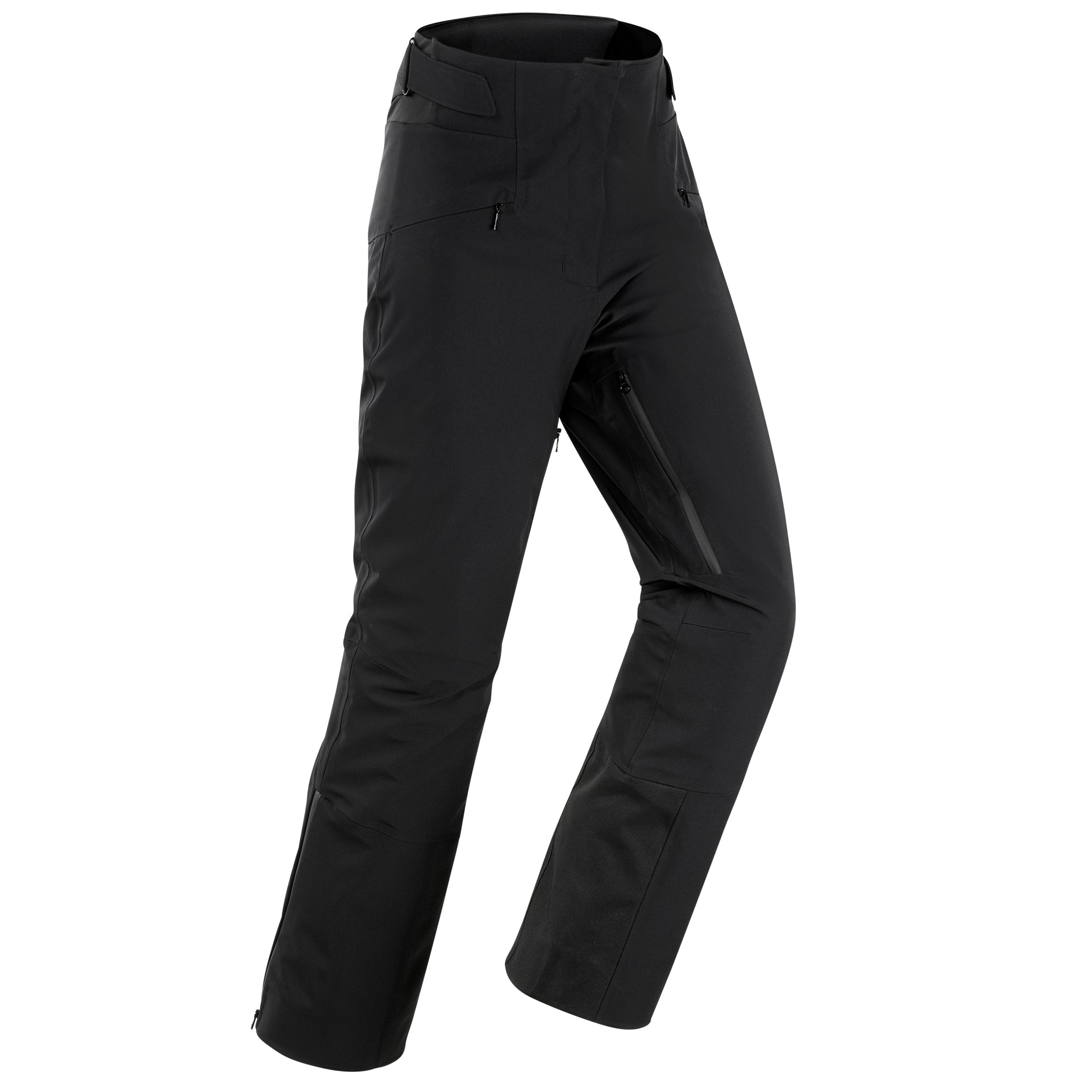 Pantalon Schi pe Pârtie 980 Negru Damă WEDZE decathlon.ro